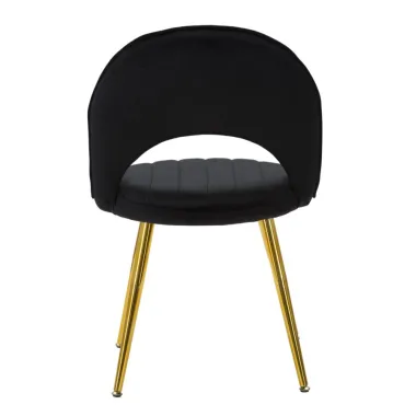 KRZESŁO FLEX CZARNE 52 48 78 cm ZESTAW 2 SZT.